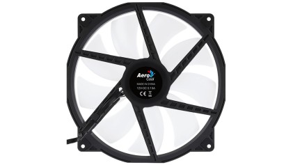 Aerocool Duo 20 Case per computer Ventilatore 20 cm Nero