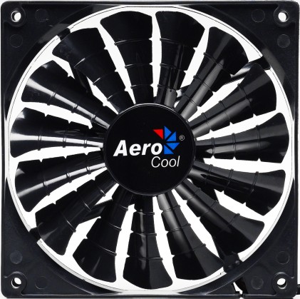 Aerocool Shark Ventola da 140mm a 1500giri Black Edition