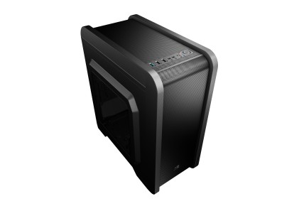Aerocool QS-240 Case Micro ATX Middle Tower Black Window USB 3.0
