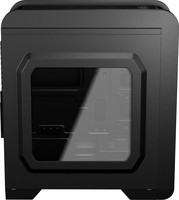Aerocool QS-240 Case Micro ATX Middle Tower Black Window USB 3.0