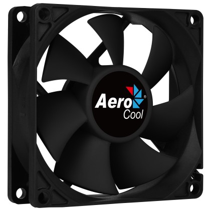 Aerocool Force 8 Case per computer Ventilatore 8 cm Nero