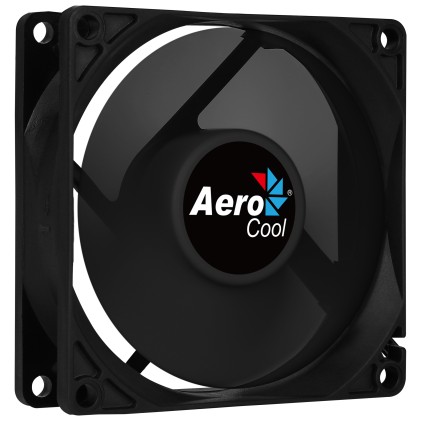 Aerocool Force 8 Case per computer Ventilatore 8 cm Nero