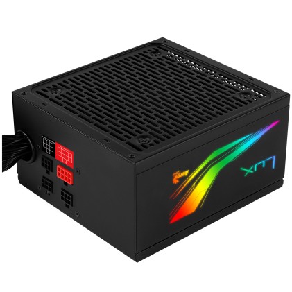 Aerocool Alim. Lux Rgb 750W Semimodulare Adressable Rgb 80+ Bronz