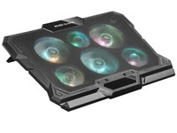 Mars Gaming MNBC4 Notebook Cooler con 6 Ventole RGB
