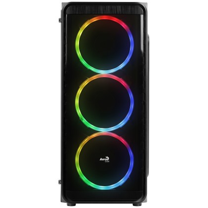 Aerocool SI-5200 RGB Midi Tower Nero