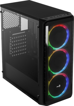 Aerocool SI-5200 RGB Midi Tower Nero