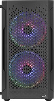 Aerocool Case Mini Tower Trinity V2 Nero 3Xargb Infinite Mirror Fan + H66F