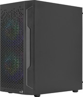 Aerocool Case Mini Tower Trinity V2 Nero 3Xargb Infinite Mirror Fan + H66F