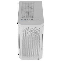 Aerocool Case Mini Tower Trinity Mini V3 Bianco 2X140Mm+120Mm Argb Fan Vetr