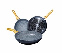 Aeternum Set Tris Padelle 20/24/28cm Madame Wood Petravera Plus