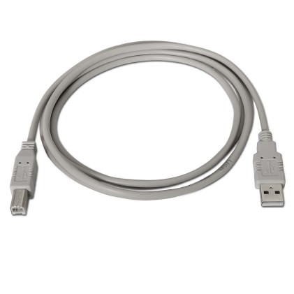 AISENS A101-0004 cavo USB 4,5 m USB 2.0 USB A USB B Beige