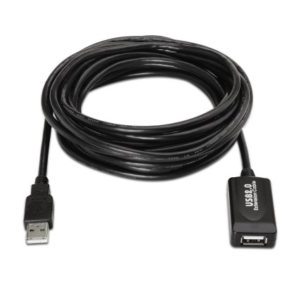 AISENS A101-0019 cavo USB 10 m USB 2.0 USB A Nero