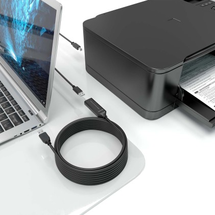 AISENS A101-0915 cavo USB USB 2.0 10 m USB A Nero