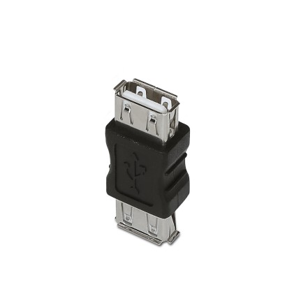 AISENS A103-0037 adattatore per inversione del genere dei cavi USB A Nero