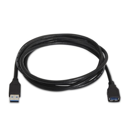 AISENS A105-0041 cavo USB 1 m USB 3.2 Gen 1 (3.1 Gen 1) USB A Nero