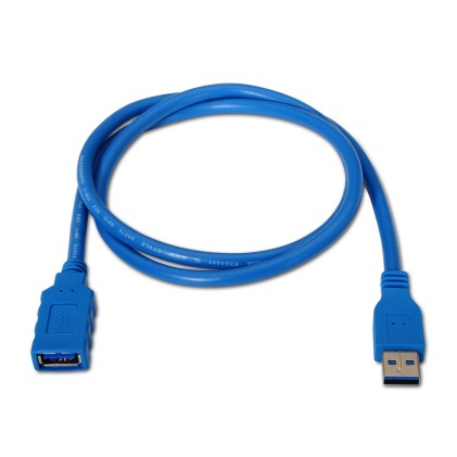 AISENS A105-0045 cavo USB 1 m USB 3.2 Gen 1 (3.1 Gen 1) USB A Blu