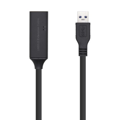 AISENS A105-0409 cavo USB 15 m USB 3.2 Gen 1 (3.1 Gen 1) USB A Nero