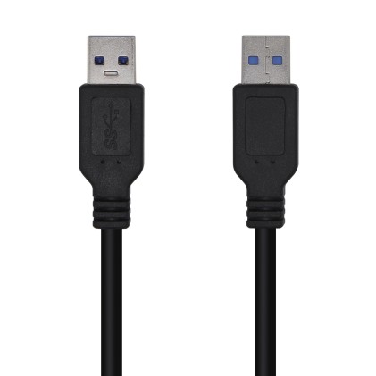 AISENS A105-0447 cavo USB 2 m USB 3.2 Gen 1 (3.1 Gen 1) USB A Nero