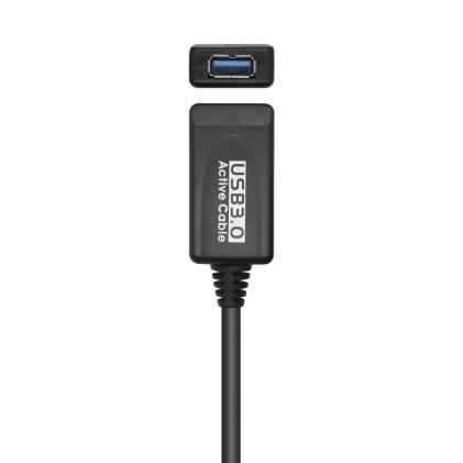 AISENS A105-0525 cavo USB 5 m USB 3.2 Gen 1 (3.1 Gen 1) USB A Nero