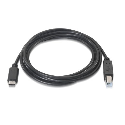 AISENS A107-0054 cavo USB 2 m USB 2.0 USB C USB B Nero
