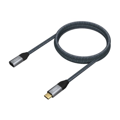 AISENS A107-0635 cavo USB 1 m USB4 Gen 2x2 USB C Grigio