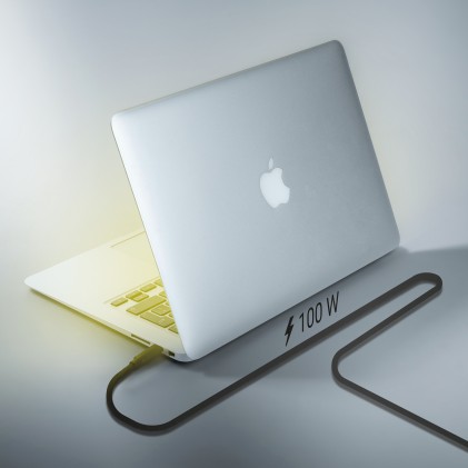 AISENS A107-0705 cavo USB 3 m USB 3.2 Gen 2 (3.1 Gen 2) USB C Nero