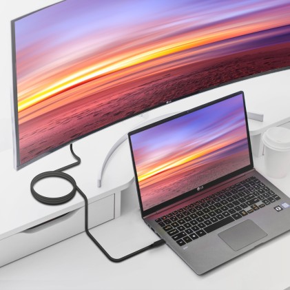 AISENS A107-0707 cavo USB 5 m USB 3.2 Gen 1 (3.1 Gen 1) USB C Nero