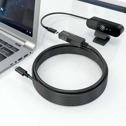 AISENS A107-0869 cavo USB USB 3.2 Gen 1 (3.1 Gen 1) 5 m USB C 5 Gbit/s Nero