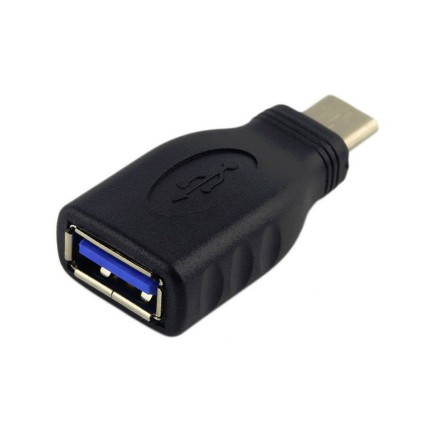 AISENS A108-0323 adattatore per inversione del genere dei cavi USB-C USB-A Nero
