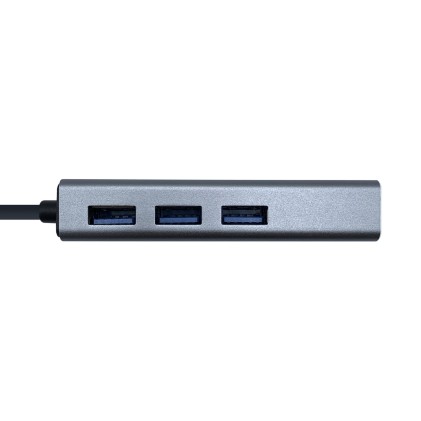 AISENS A109-0396 hub di interfaccia USB 3.2 Gen 1 (3.1 Gen 1) Type-C Grigio