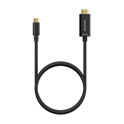 AISENS A109-0623 cavo e adattatore video 0,8 m USB tipo-C HDMI tipo A (Standard) Nero