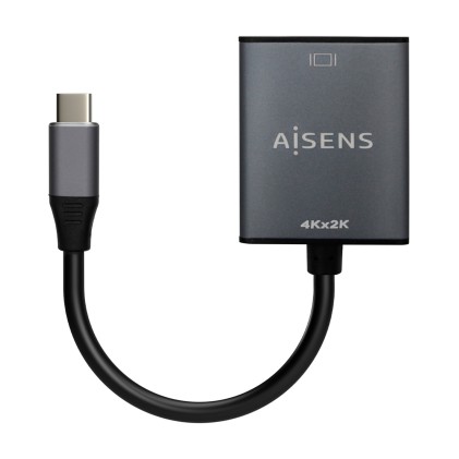 AISENS A109-0685 cavo e adattatore video 0,15 m USB tipo-C HDMI tipo A (Standard) Grigio