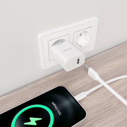 AISENS A110-0853 Caricabatterie per dispositivi mobili Universale Bianco AC Interno