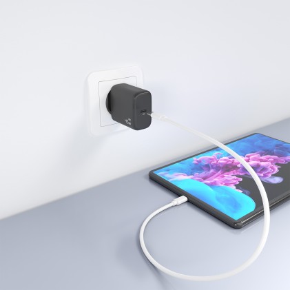 AISENS A110-0970 Caricabatterie per dispositivi mobili Fotocamera, GPS, Telefono cellulare, Computer portatile, Smartphone, Tablet, Universale Nero AC Ricarica rapida Interno