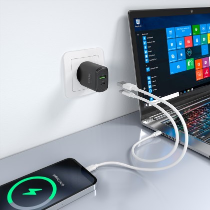 AISENS A110-0978 Caricabatterie per dispositivi mobili Fotocamera, Telefono cellulare, Computer portatile, Smartphone, Tablet, Universale Nero AC Ricarica rapida Interno