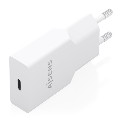 AISENS A110-0999 Caricabatterie per dispositivi mobili Smartphone, Telefono cellulare, Tablet, GPS, MP3, MP4, Console portatile, Universale Bianco AC Ricarica rapida Interno