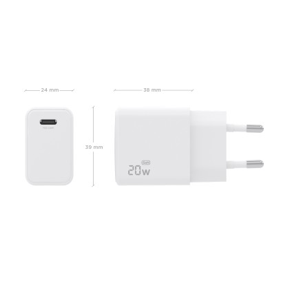 AISENS A110-1023 Caricabatterie per dispositivi mobili Telefono cellulare, Smartphone, Computer portatile, Fotocamera, Tablet, GPS, MP3, MP4, Console portatile, Universale Bianco AC Ricarica rapida Interno
