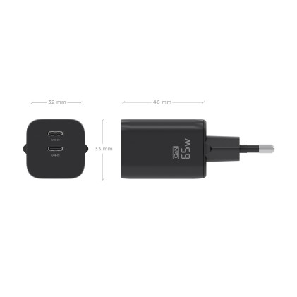 AISENS A110-1030 Caricabatterie per dispositivi mobili Telefono cellulare, Smartphone, Computer portatile, Fotocamera, Tablet, GPS, MP3, MP4, Console portatile, Universale Nero AC Ricarica rapida Interno