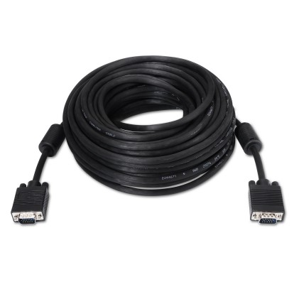 AISENS A113-0074 cavo VGA 10 m VGA (D-Sub) Nero