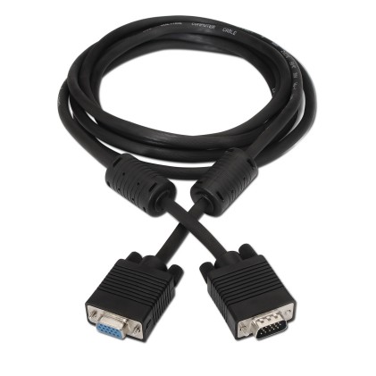 AISENS A113-0078 cavo VGA 1,8 m VGA (D-Sub) Nero
