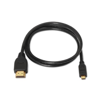 AISENS A119-0117 cavo HDMI 1,8 m HDMI tipo A (Standard) HDMI tipo D (Micro) Nero