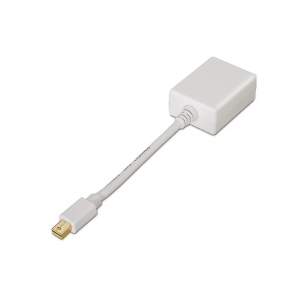 AISENS A125-0136 cavo e adattatore video 0,15 m Mini DisplayPort VGA Bianco