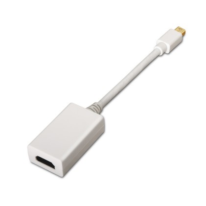 AISENS A125-0138 cavo e adattatore video 0,15 m Mini DisplayPort HDMI Bianco