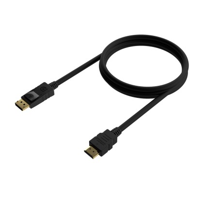 AISENS A125-0551 cavo e adattatore video 1,5 m DisplayPort HDMI tipo A (Standard) Nero