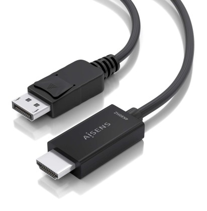 AISENS A125-0894 cavo e adattatore video 2 m DisplayPort HDMI tipo A (Standard) Nero