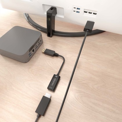 AISENS A125-0905 cavo e adattatore video 0,15 m DisplayPort HDMI tipo A (Standard) Nero