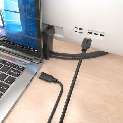 AISENS A125-0922 cavo e adattatore video 10 m DisplayPort HDMI Nero