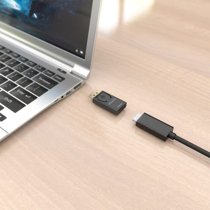 AISENS A125-0949 cavo e adattatore video DisplayPort HDMI tipo A (Standard) Nero