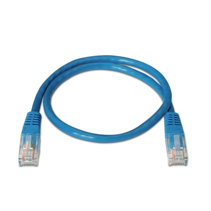 AISENS A133-0190 cavo di rete Blu 0,5 m Cat5e U/UTP (UTP)