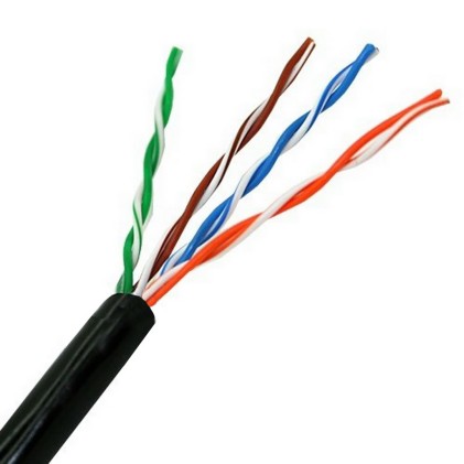 AISENS A133-0213 cavo di rete Nero 305 m Cat5e U/UTP (UTP)